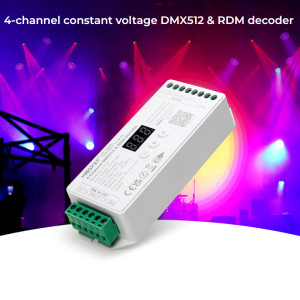 Controlador led DMX de 4...