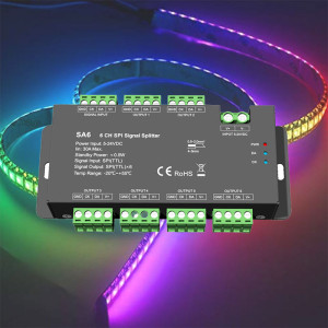 6-output signal amplifier...