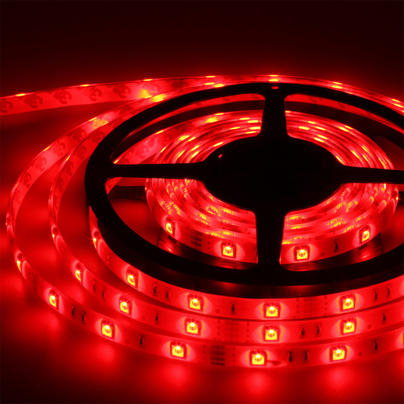 1 Meter RGB LED Streifen Set | 30 LEDs/m, IP65 | Mit Fernbedienung, Controller & Netzteil | Für Innen & Außen