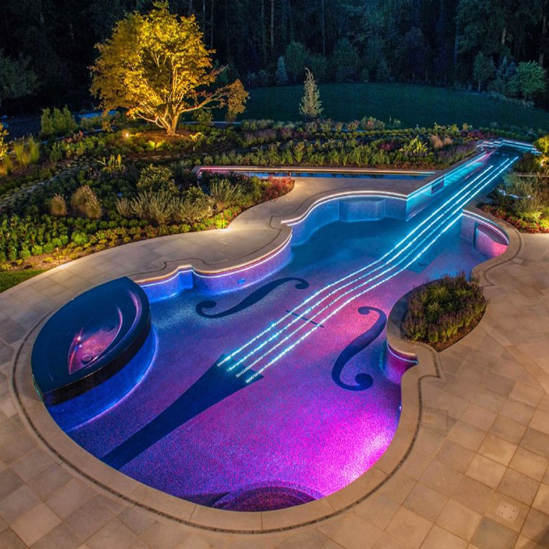 Led Strip For Swimming Pool Lighting 120 Leds M 856 Lumens Waterproof Ip68 Led Strip For Swimming Pool Lighting, Led Strip Lights In Swimming Pool
