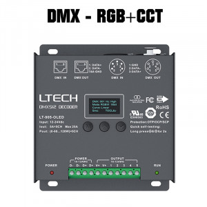 Controlador DMX de 5...