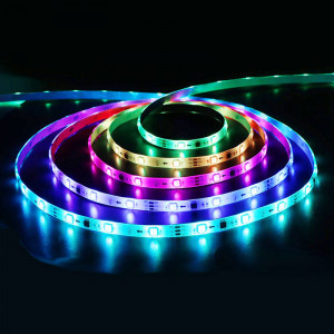 Multicolored led strip with...