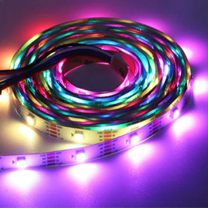 Multicolored led strip with...