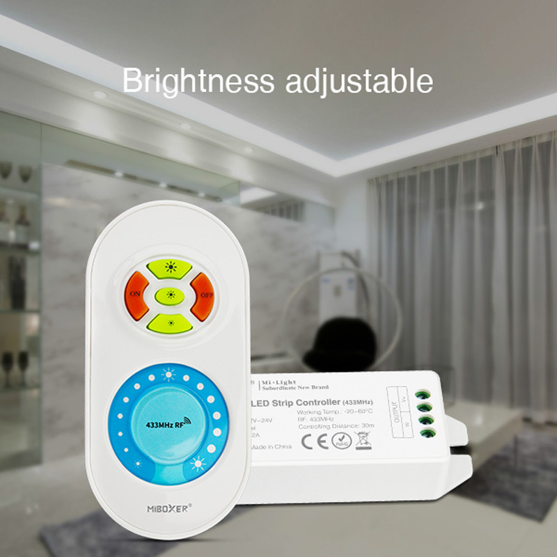 Led dimmer with 144W remote control