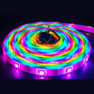 Multicolored led strip with...