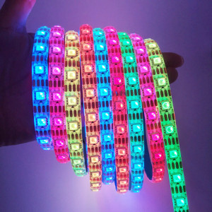 Multicolored led strip with...