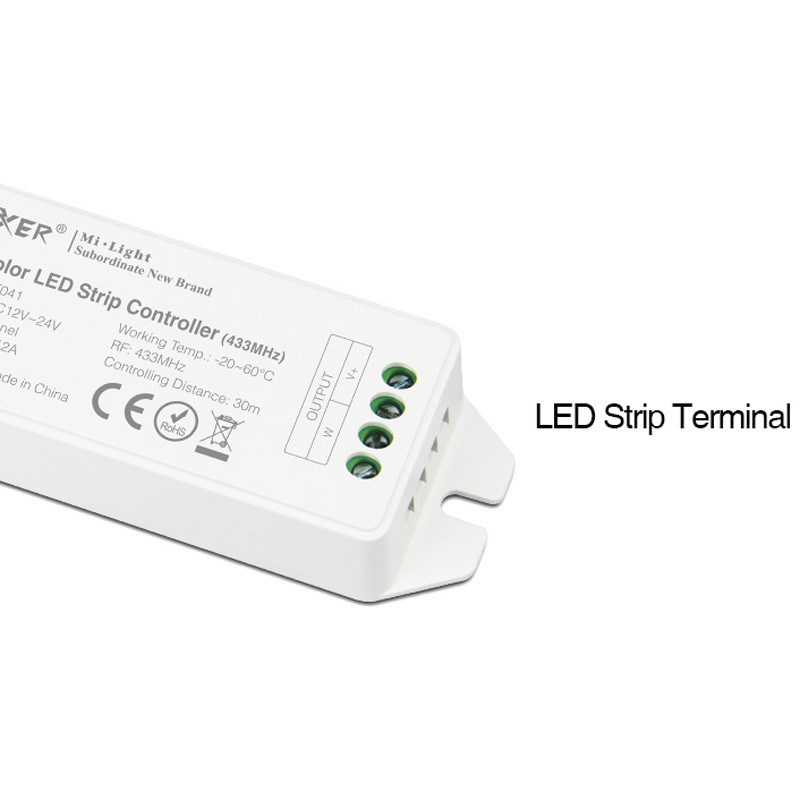 Led dimmer with 144W remote control