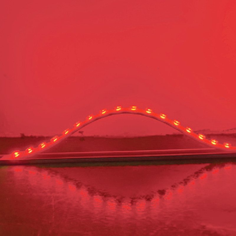 Led strip RGB wall washer 42 leds / m 264 Lumens / m waterproof