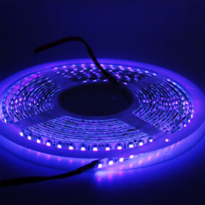 Ruban Led ultraviolet puissant pour lumière noire - 120 Leds/M