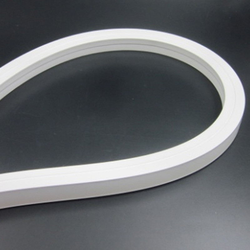 Étui flexible en silicone pour la conversion des bandes LED en néon -  16x16mm - 5 mètres - Courbure latérale