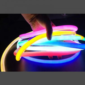 Powerful multicolored led tape with dynamic effects 144 leds / m - 1 led /  pixel - for swimming pool