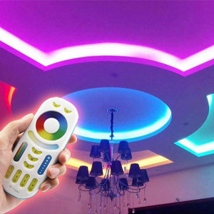 4-zone LED remote control...