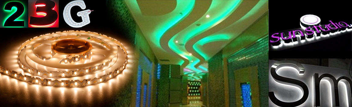 S-shape led strips