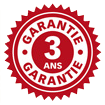 Produit garantie 3 ans