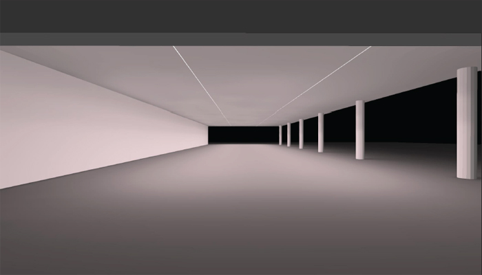 Project study, lighting simulation