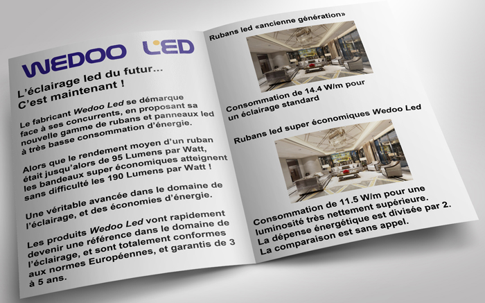 Wedoo led propose une diversité de produits led la plus fournie du marché