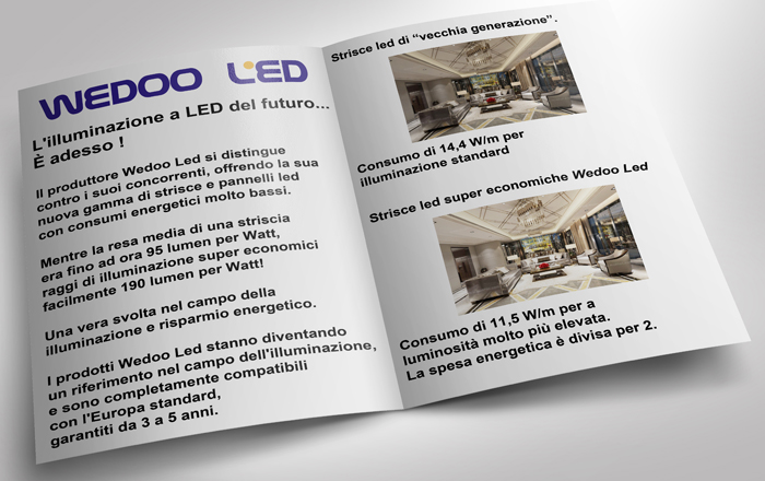 Wedoo led offre la più ampia varietà di prodotti a led sul mercato